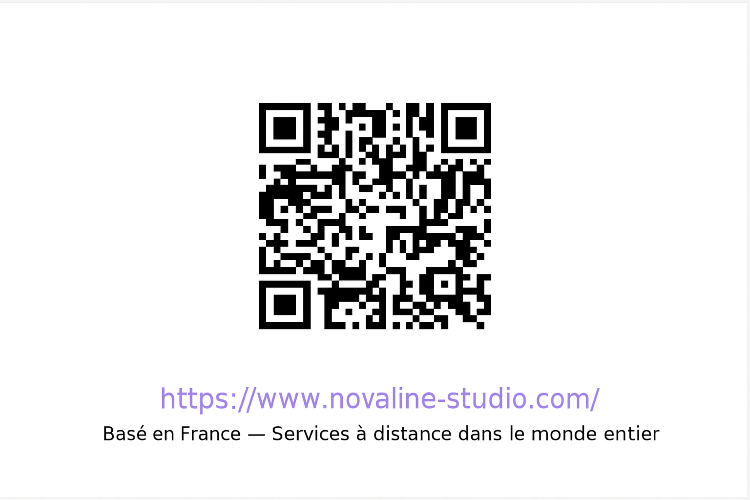 Carte de visite agence web