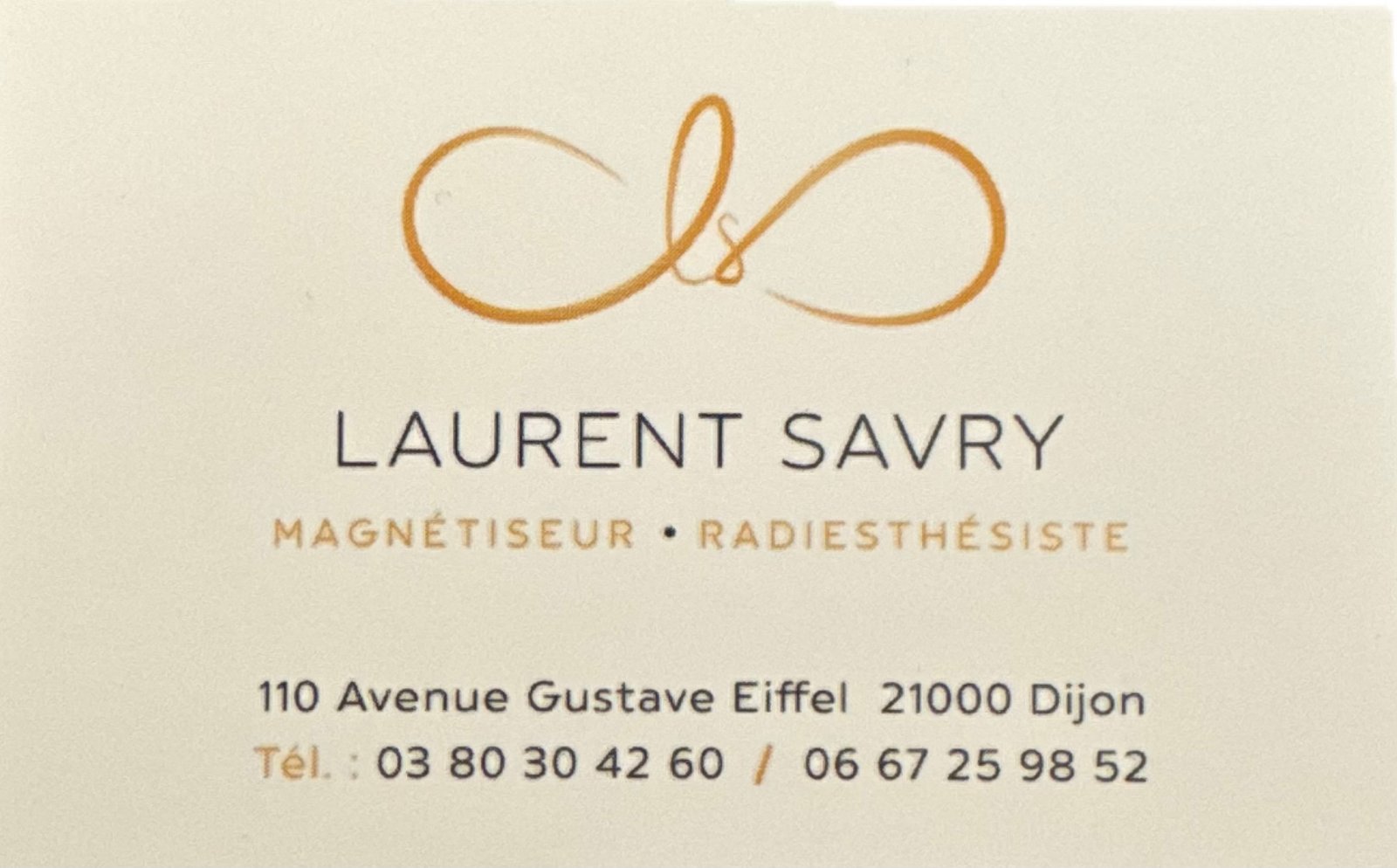 Carte de visite bien-être