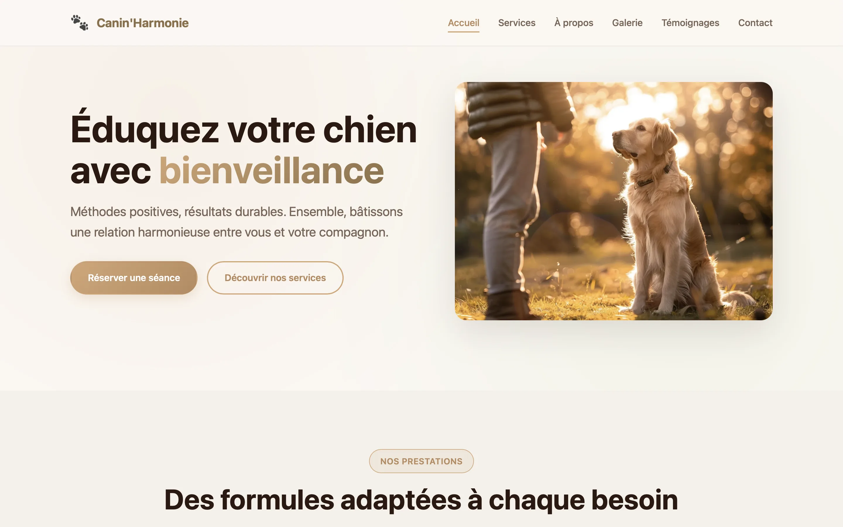 Éducateur canin