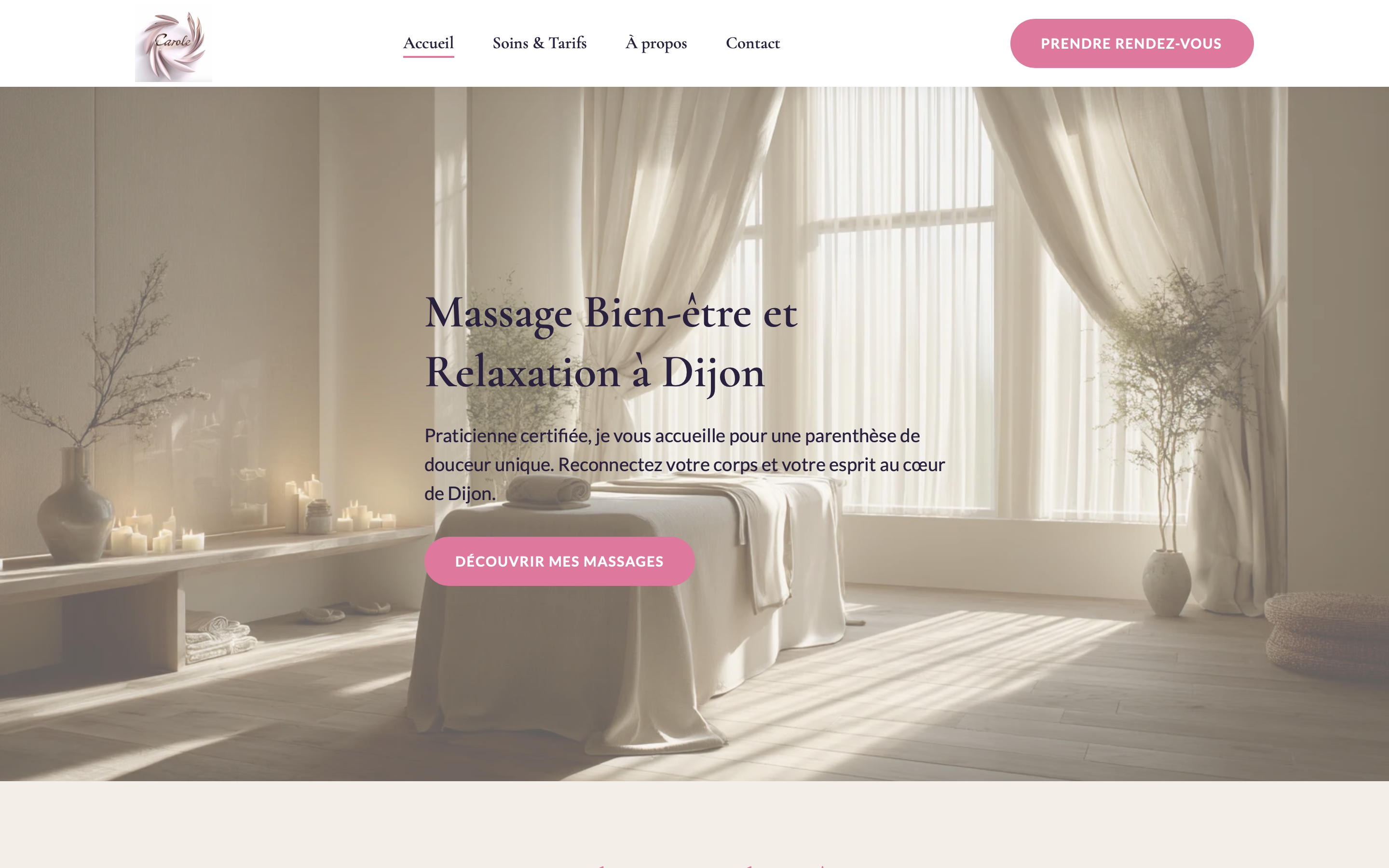 Site Massage Bien-être