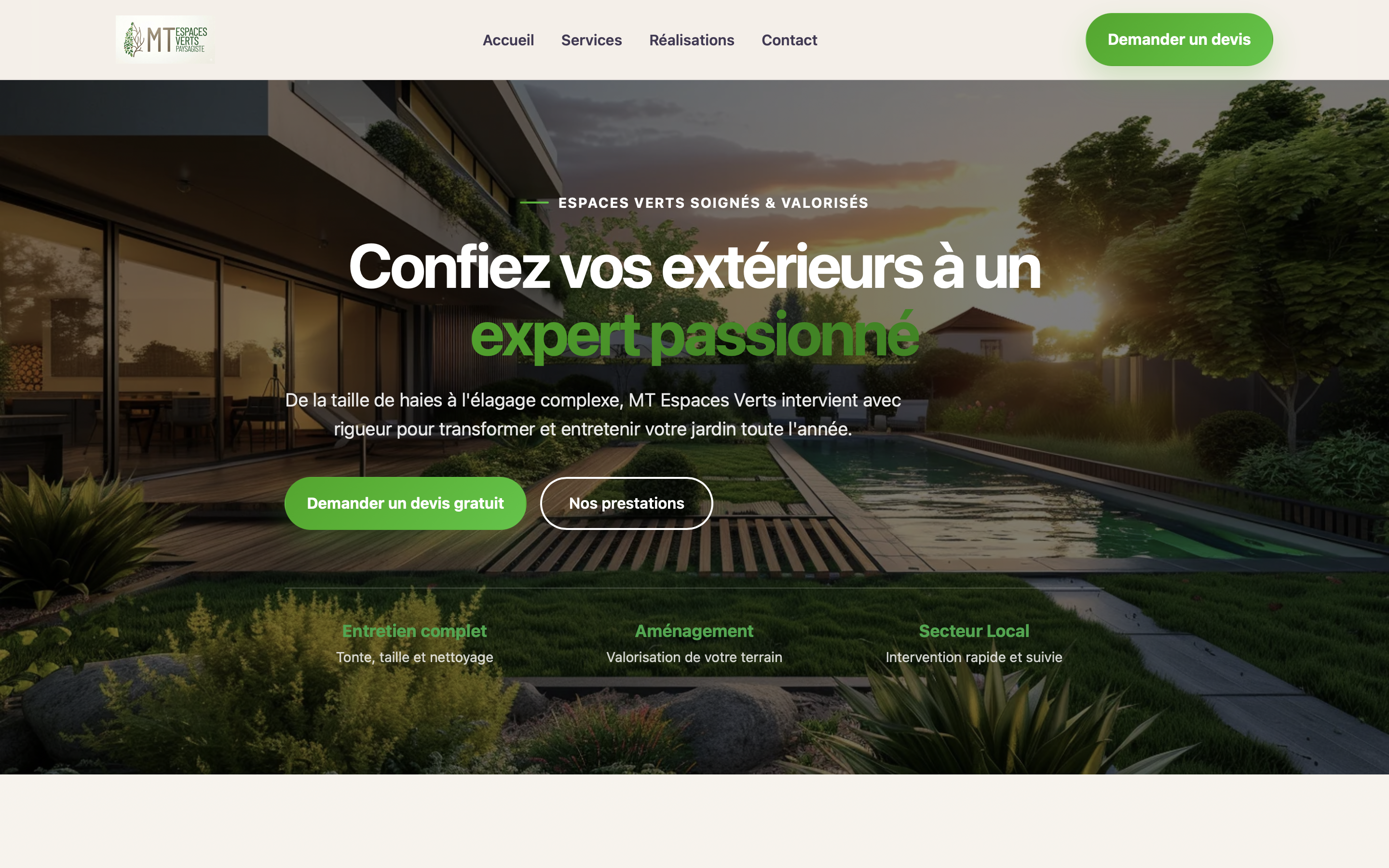 MT Espaces Verts - Paysagiste