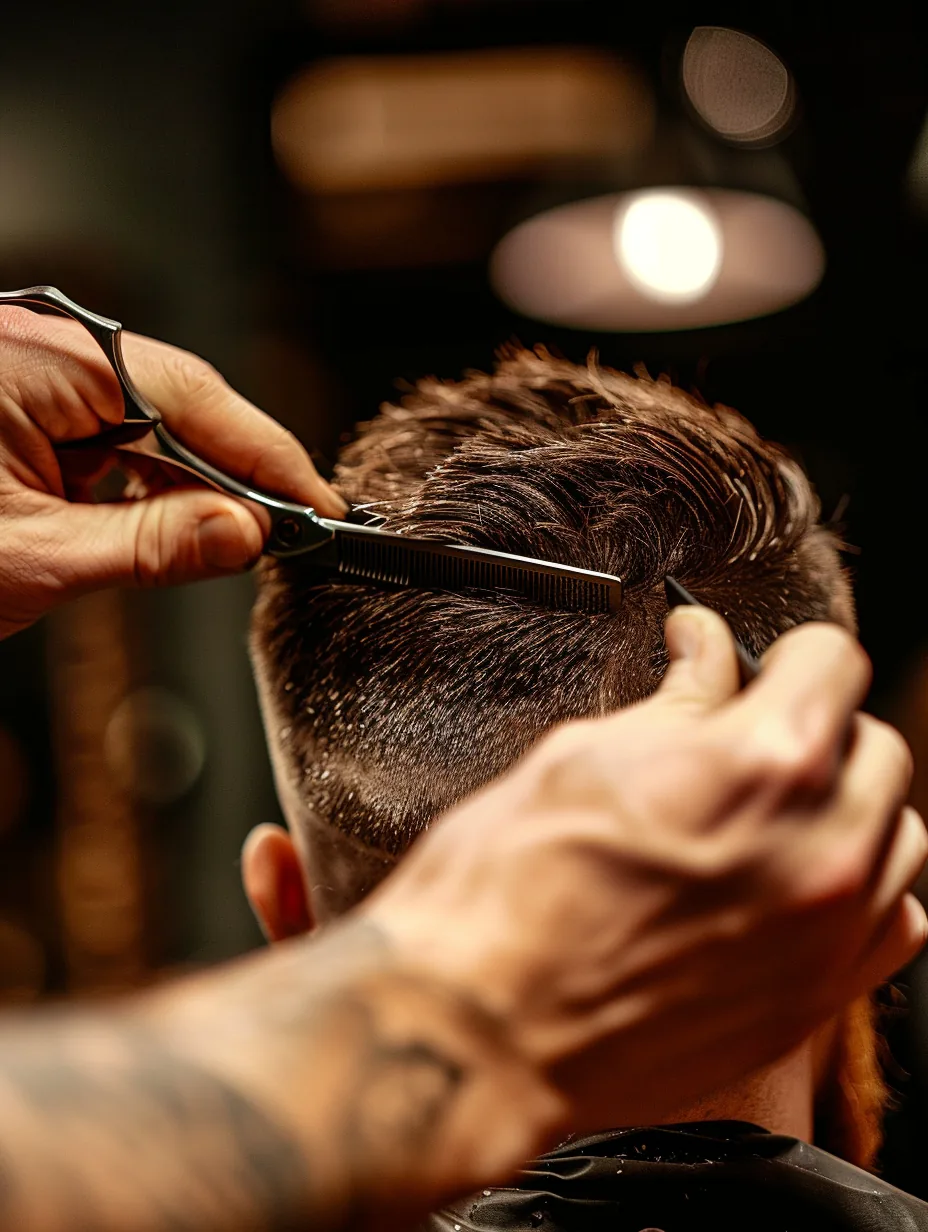 Coupe homme moderne