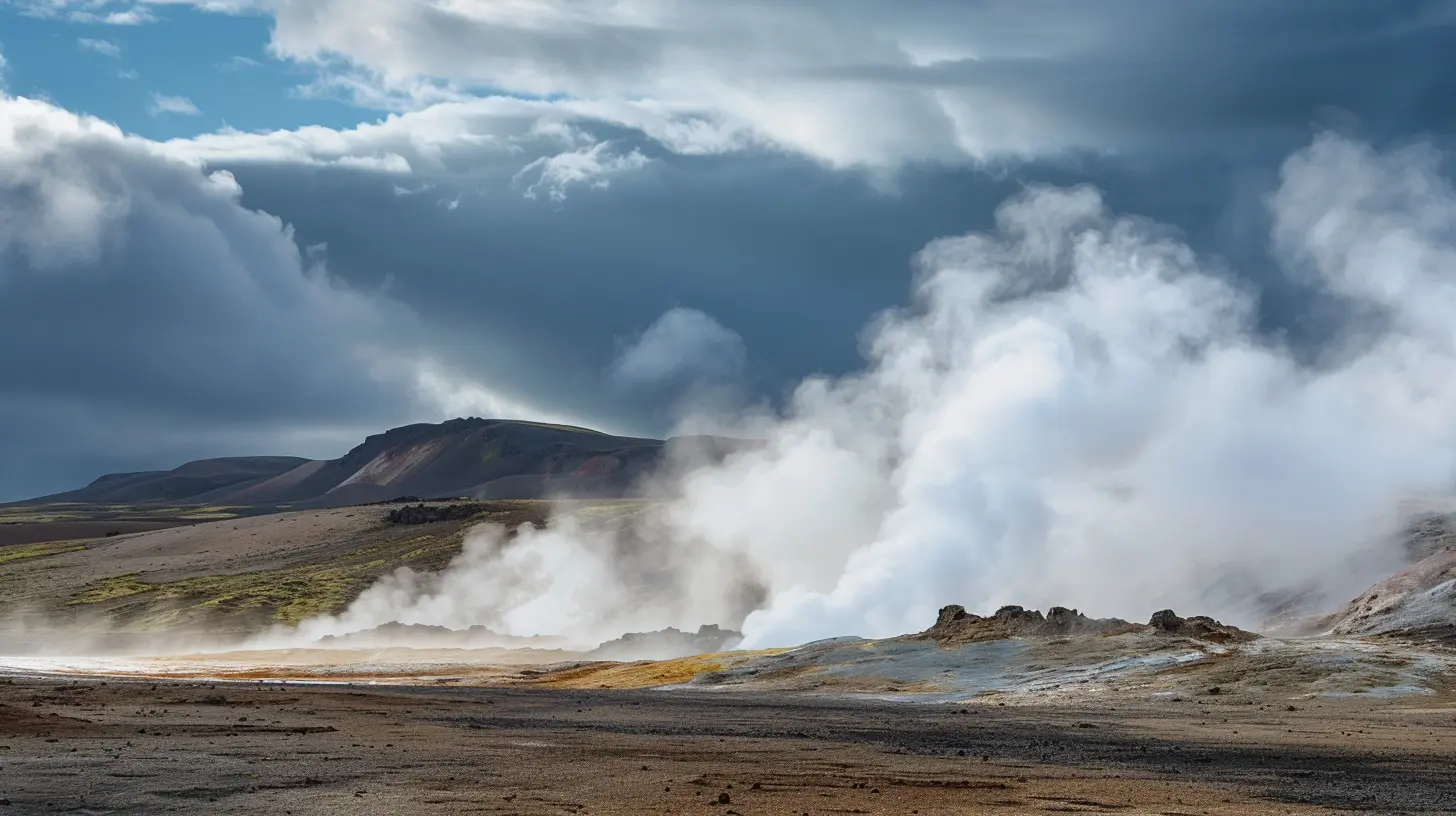 Geysers et vapeurs